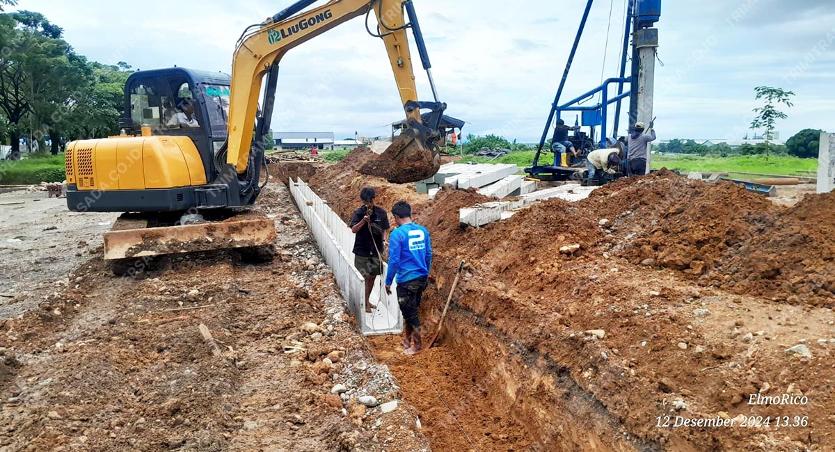 Project Pemasangan Saluran Drainase Uditch - Kec. Biringkanaya, Kota Makassar