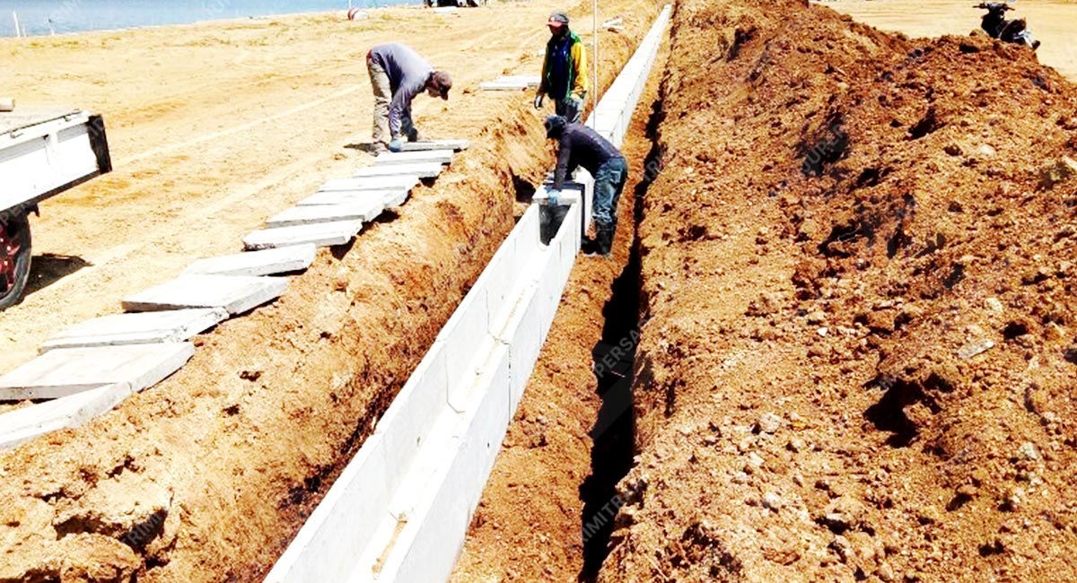 Project Saluran Drainase Uditch & Cover Uditch - The Mansion, Tanjung Bunga, Makassar