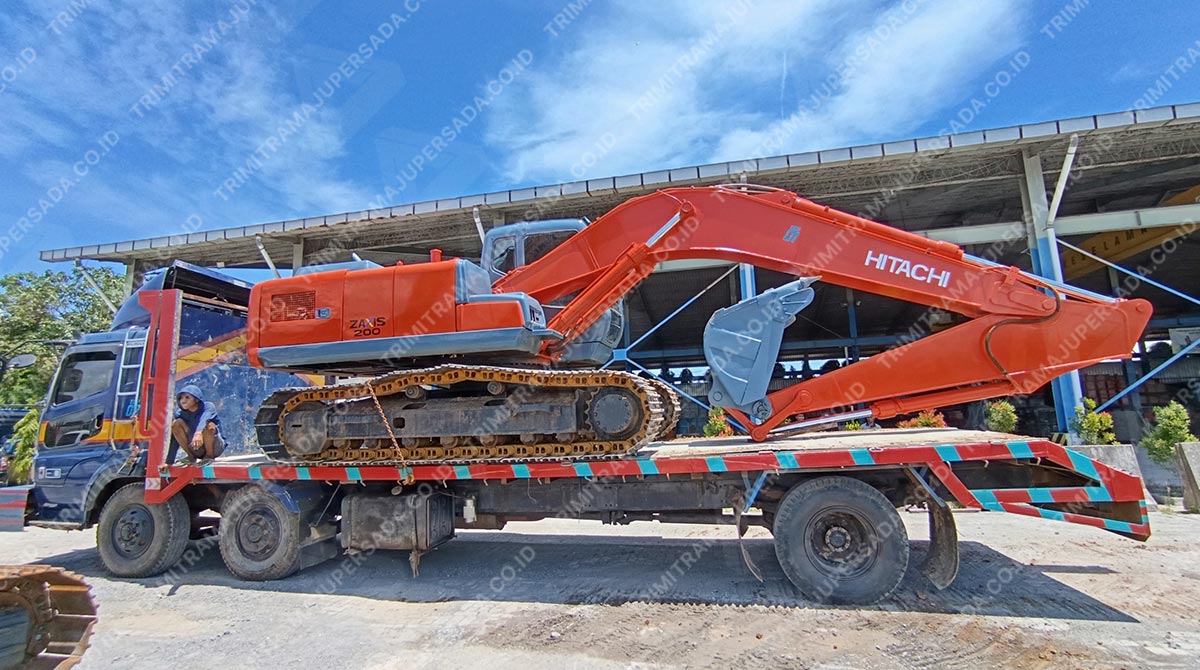 mobilisasi excavator