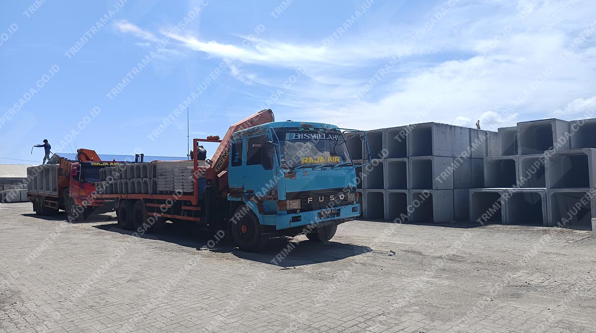 pengiriman precast u-ditch